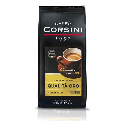 Caffè in grani | Qualità oro | Confezione da 500 grammi