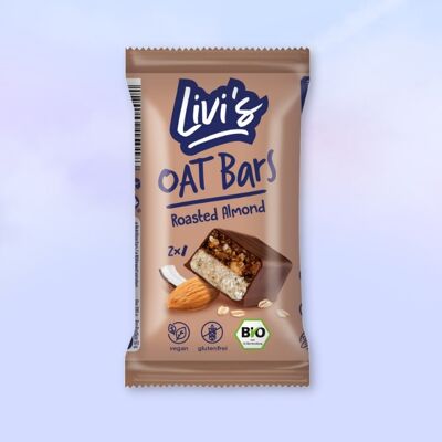 Livi's Oat Bars Roasted Almond ORGANIC