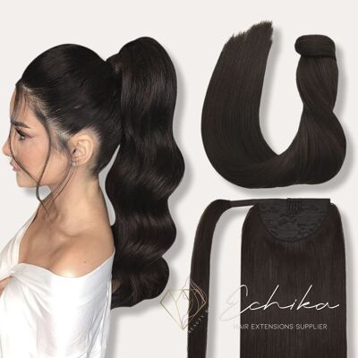 Clip In Ponytail Color Espresso