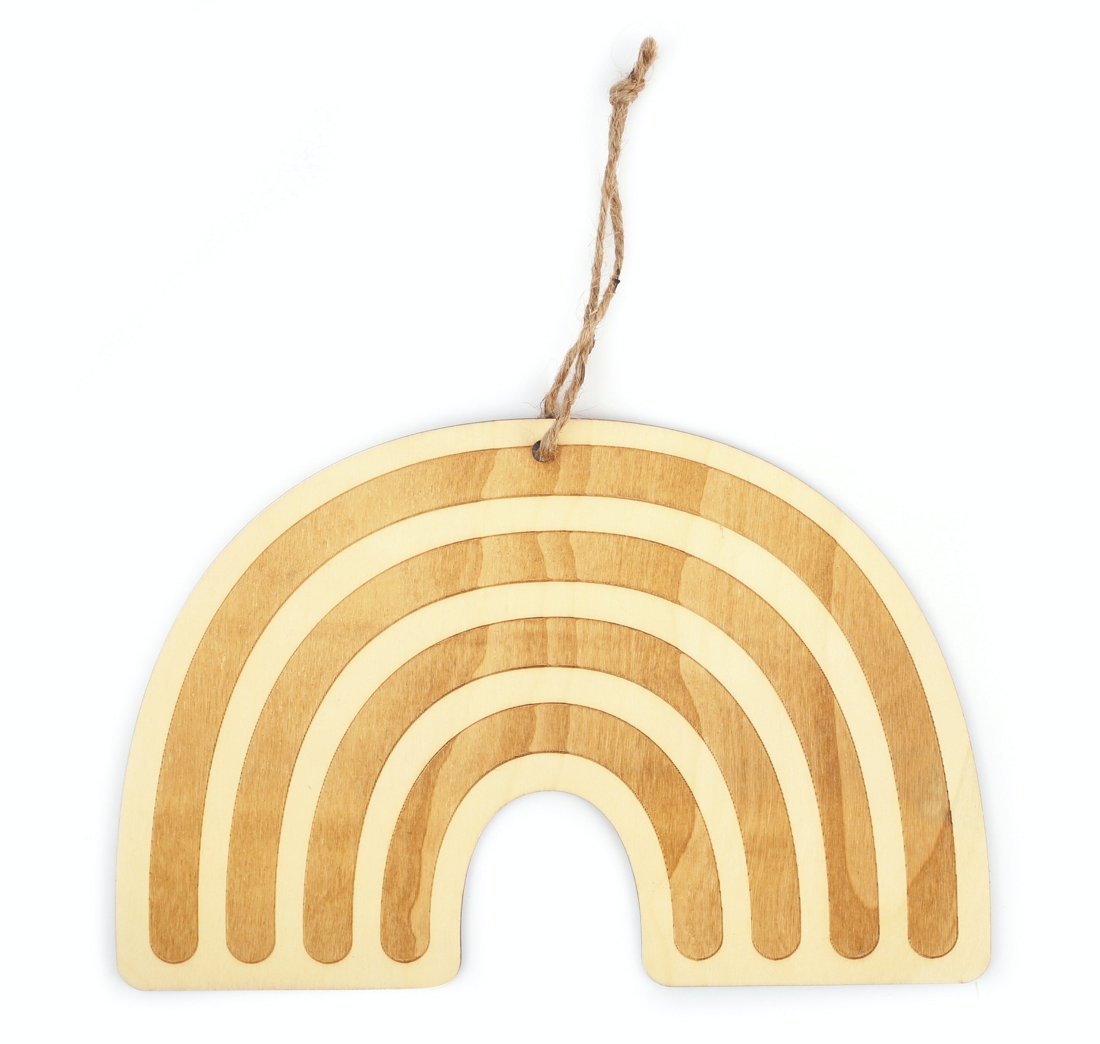 REGENBOGEN ZUR VERZIERUNG VON HOLZ 250mm