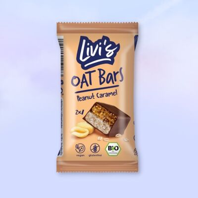 Livi's Oat Bars Peanut Caramel BIO