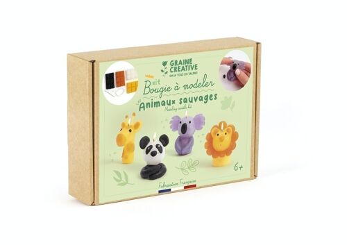 KIT BOUGIES A MODELER ANIMAUX SAUVAGES