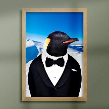 Pingouin en imprimé vestimentaire : Glacier (Animalyser) 6