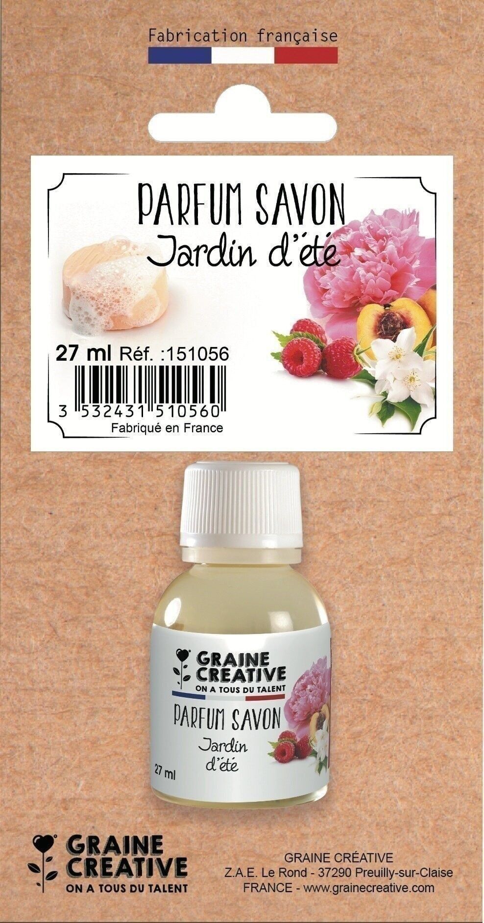 PROFUMO DELLA PELLE SUMMER GIARDINO SAPONE 27 ML