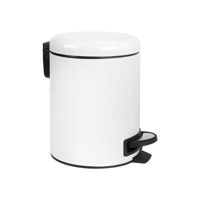 Waste bin with plastic inner bucket