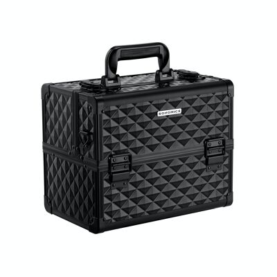 Beauty case with black handle