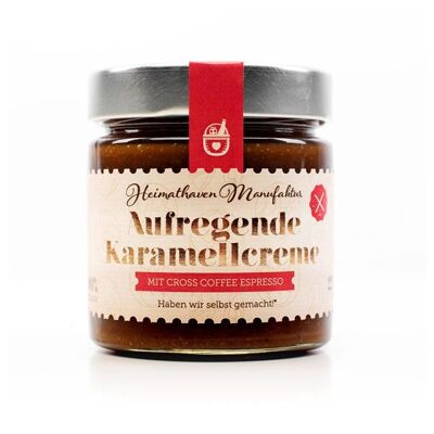 Aufregende Karamellcreme mit Cross Coffee Espresso