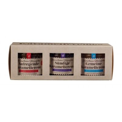 Coffret de 3 minis crème caramel