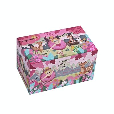 Jewelery box with music for children Pink