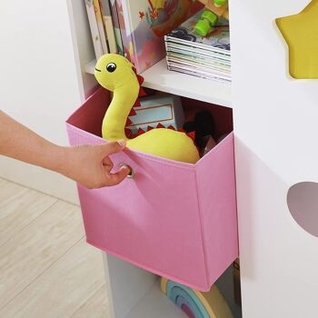 Étagère pour chambre d'enfant avec boîtes de rangement 6