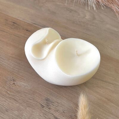 Conch Sea Shell Shaped Soy Wax Candle Sculpture Candles