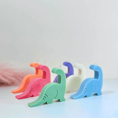 Bougies Apatosaurus en forme de dinosaure Bougie Brontosaurus