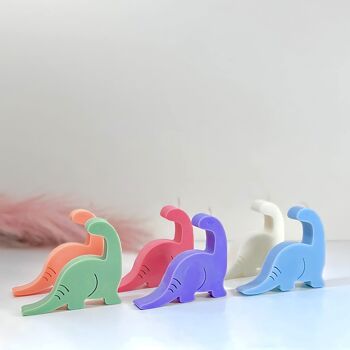 Bougies Apatosaurus en forme de dinosaure Bougie Brontosaurus 2