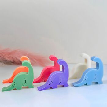 Bougies Apatosaurus en forme de dinosaure Bougie Brontosaurus 3