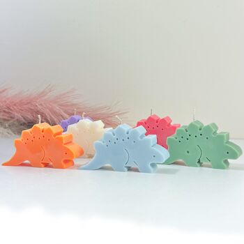 Bougies en forme de dinosaure Stegosaurus Dinosaur Gifts Jurassic 6