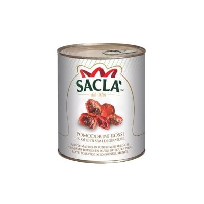 SEMI-DRIED CHERRY TOMATOES IN SUNFLOWER OIL 750gr