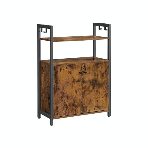 Dressoir in industriële stijl met plank