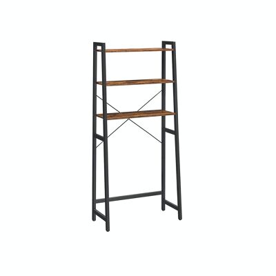 Industrial style toilet rack with 3 levels