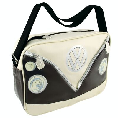 Borsa a tracolla VOLKSWAGEN BUS VW T1 Bus, formato orizzontale - marrone