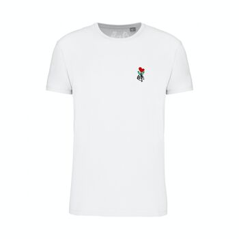 FLEUR D'AMOUR • T-shirt brodé unisexe 1