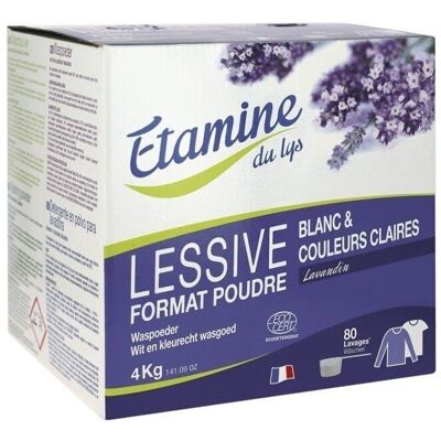 LESSIVE POUDRE LAVANDIN 4KG