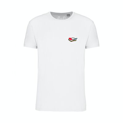 KLEINES HERZ AUS BUTTER • Besticktes Unisex-T-Shirt