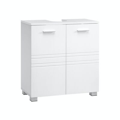 White bathroom furniture