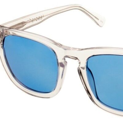 Occhiali da Sole Premium - Sunheroes ICON ICE - Montatura in ACETATO BIO con lente POLARIZZATA Blu