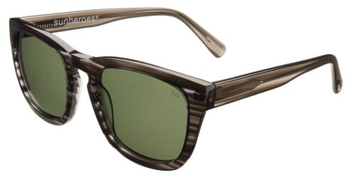 Premium Sunglasses - Sunheroes ICON ICE - BIO ACETATE frame with Green POLARIZED lens