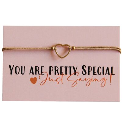 Carte de souhaits "Tu es assez spéciale"