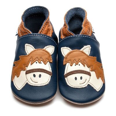 Scarpe da bambino in pelle - Cavallo Navy