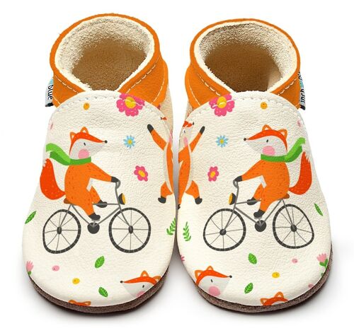 Leather Baby Shoes - Little Fox