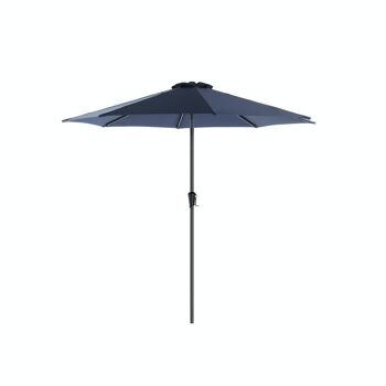 Parasol parasol de jardin parasol de marché bleu marine 1