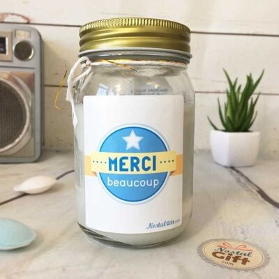 "Thank you very much" jar candle – Thank you gift