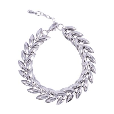 Cora Base Alloy Clasp Bracelet