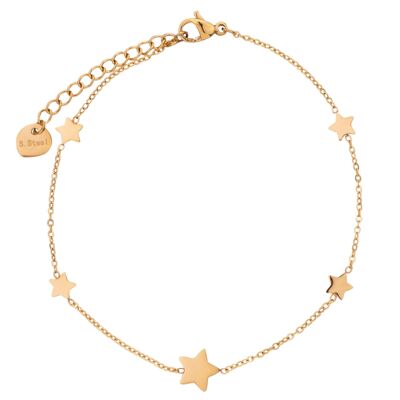 Keira Gold Plated Clasp Bracelet