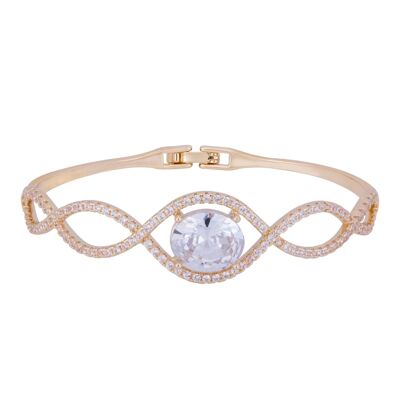 Kylie Crystal Clasp Bracelet