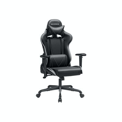 Ergonomische gamestoel zwart