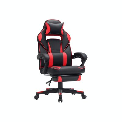 Gaming stoel zwart en rood 50 x 52 cm (L x B)