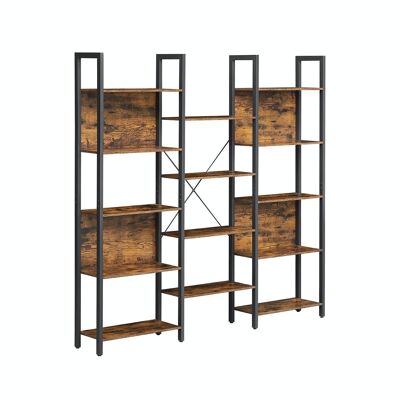 Bookcase with 14 shelves