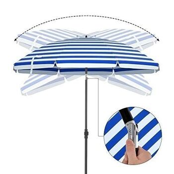 Parasol 200 cm pliable 4