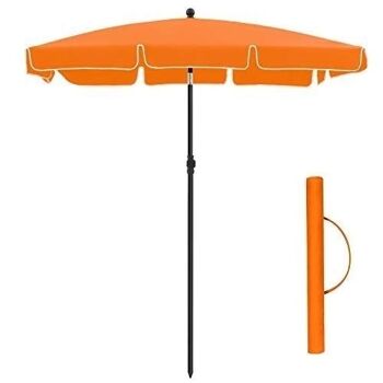 Parasol 200 x 125 cm pliable 8