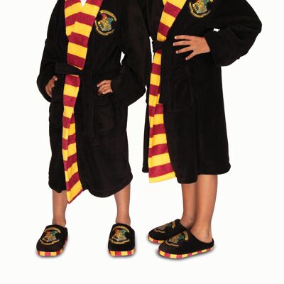 Harry Potter Hogwarts Fleece Robe Fester Gürtel Kinder Unisex