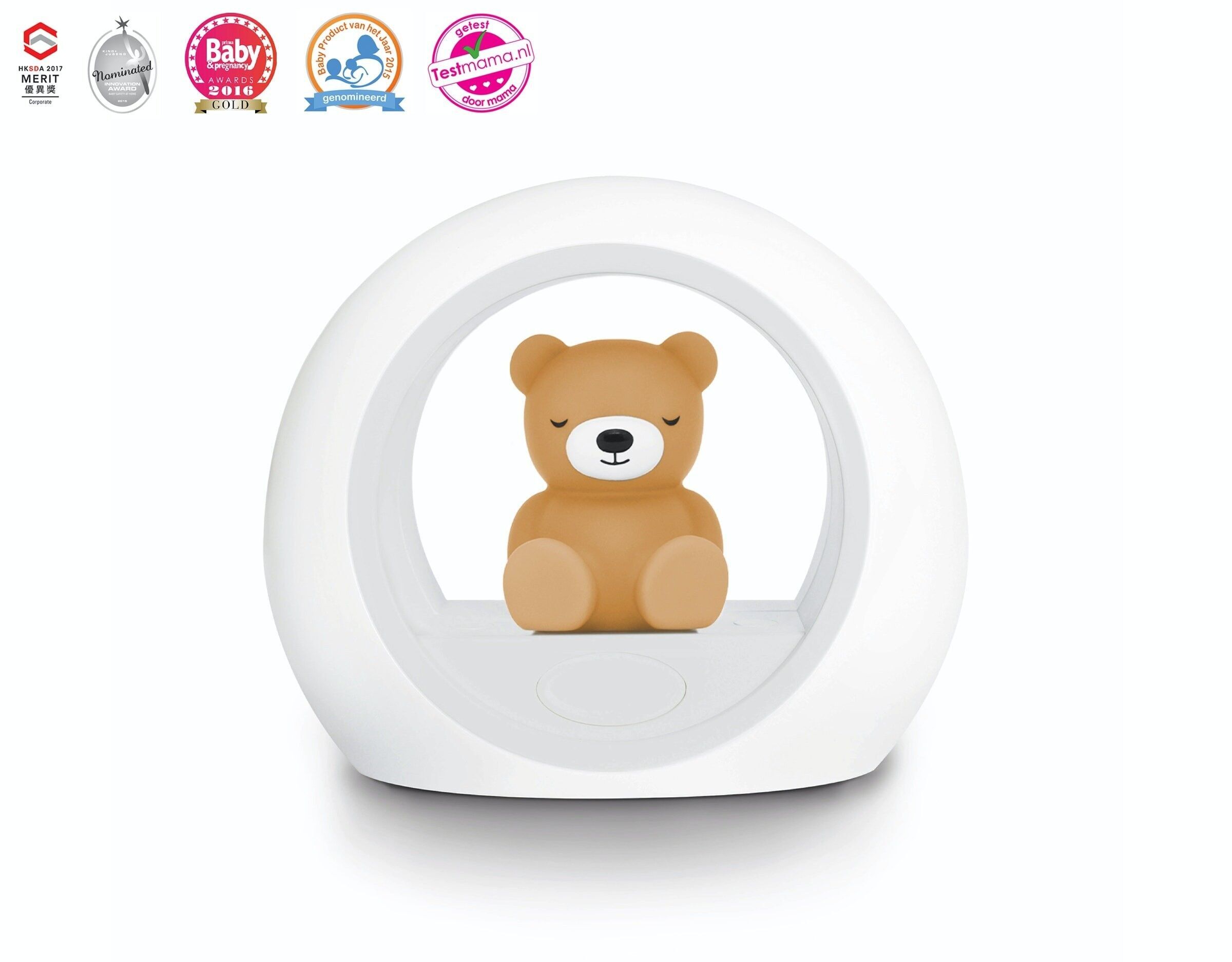 Billy l'ours - veilleuse avec capteur de pleurs