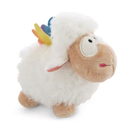 Cuddly toy sheep Somna 13cm standing GREEN