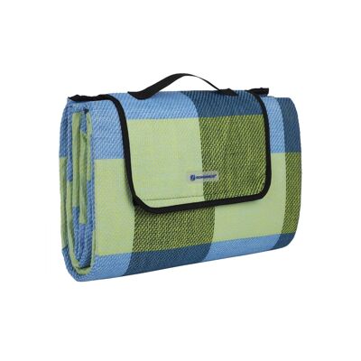 Isolerende picknickdeken blauw-groen XL