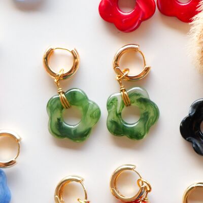 Azeria - Boucles - Ana - Idée cadeau - Création française