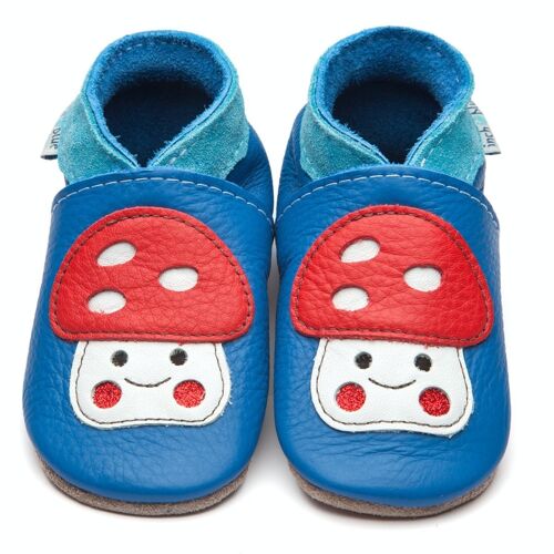 Children's Leather Shoes - Enid Blue