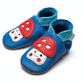 Chaussures en cuir pour enfants - Enid Blue 2