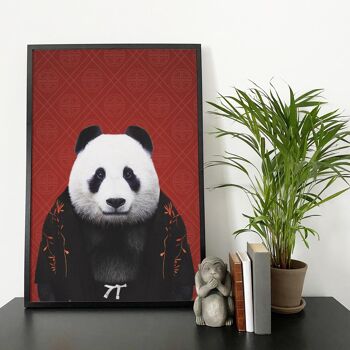 Panda dans l'impression de vêtements (Animalyser) 4